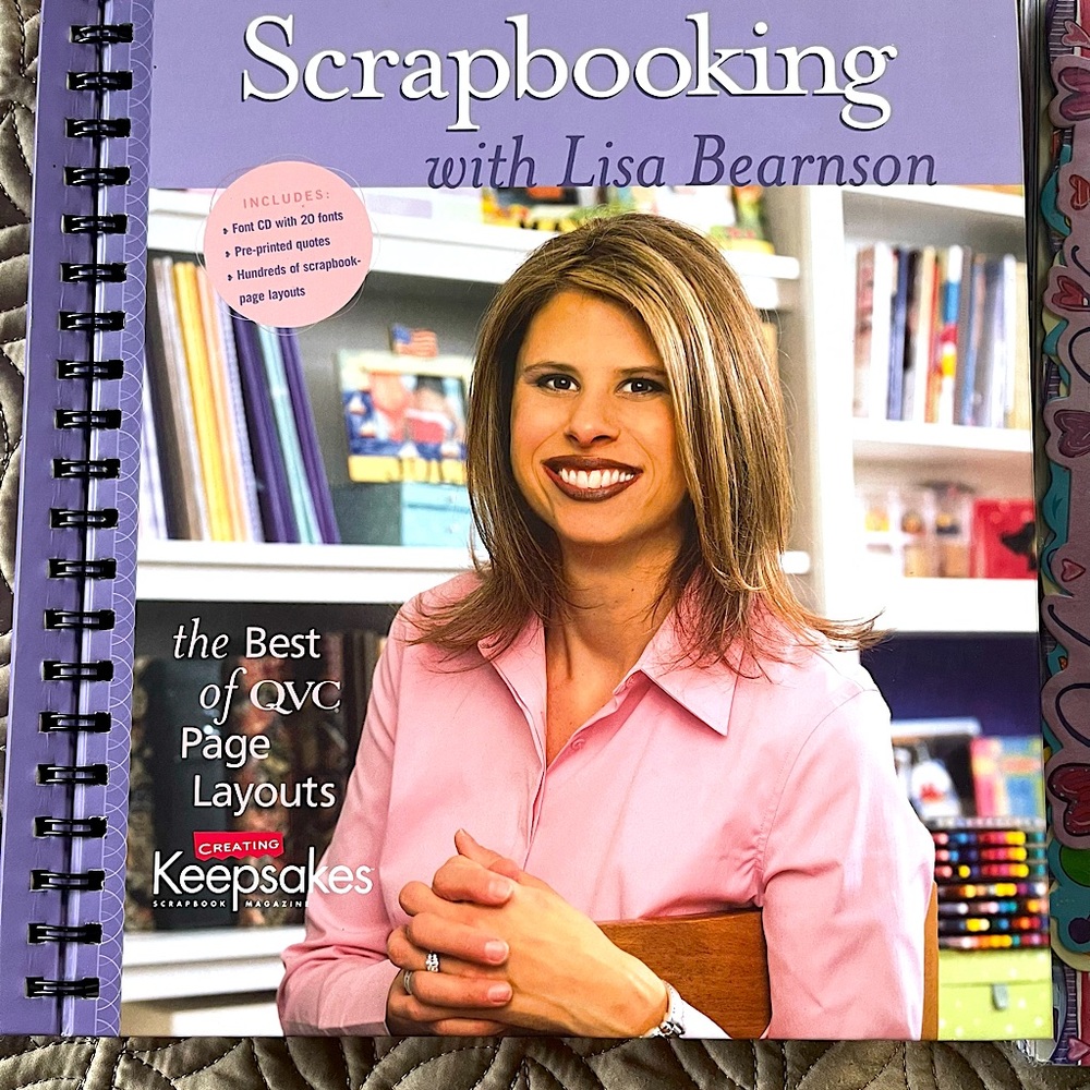 Scrapbooking with Lisa Bearnson Creating Keepsakes book❣️